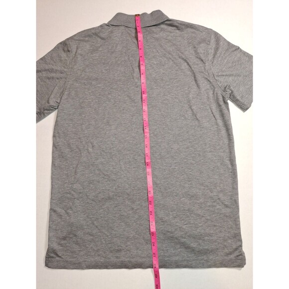 Polo Brooks Brothers Men's SM Short-Sleeve Grey Breathable Supima Cotton Blend - Picture 10 of 11